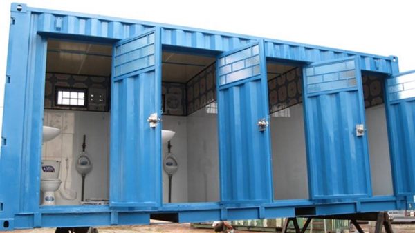 Container toilet