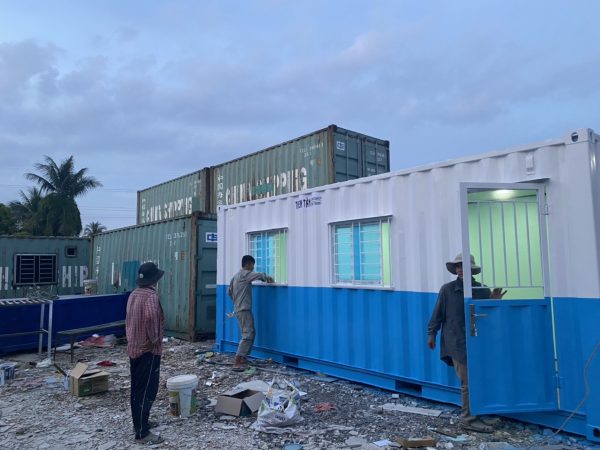 Container văn phòng 20 feet cơ bản có toilet - Ảnh 8