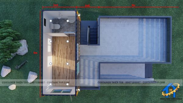 Nhà container theo thiết kế - Ảnh 3