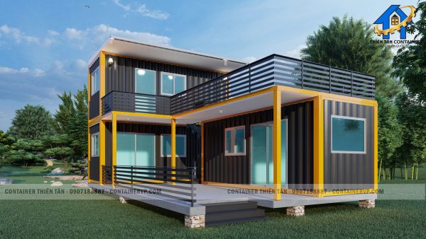 Nhà container theo thiết kế